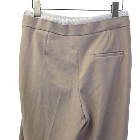 Zara Wide Leg Double Waistband High Rise Trouser Pants Size Small - Picture 5 of 7